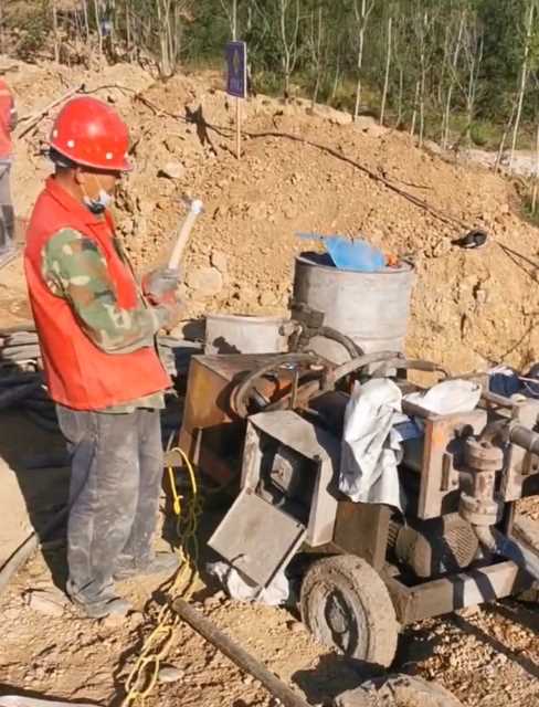 淮南八公山区压力注浆加固